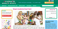 Academia Smart Start - complete website development for a kindergarten in Cluj Napoca
