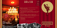 Broadway Bar Cluj - website design (XHTML+JS+CSS)
