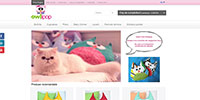 Owlipop - e-commerce website implemented on Open Cart platform. Fully responsive theme.